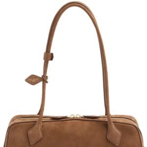 ALAÏA                                                                                                                                                                                                                                                                                                                                                                                                                                                          Le Teckel medium nubuck shoulder bag
