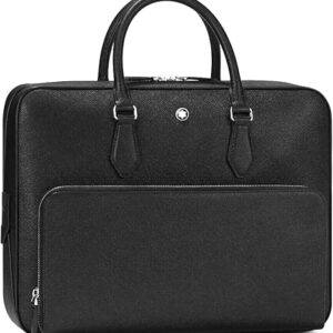 Montblanc Unisex's Mb Sartorial Document Case Medium Bk Laptop Bag