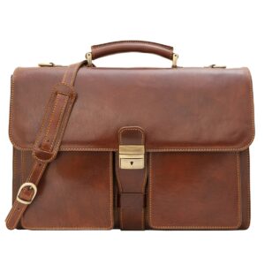 Leather Briefcase "Montreal"