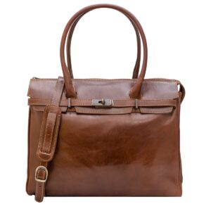 Leather Woman Bag "Lison"