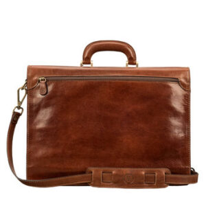 Personalised Men's Classic Leather Briefcase 'Paolo2'