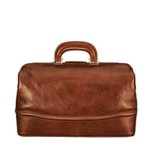 Small Luxury Leather Medical Bag. 'The Donnini S'