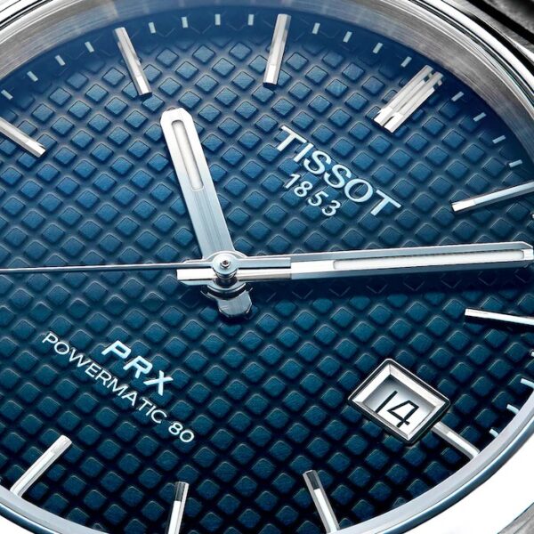 Tissot T-Classic PRX Powermatic 80 40mm Mens Watch Blue - Image 6