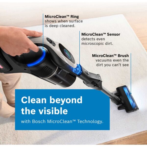 Bosch Unlimited 10 BBS1041GGB Cordless Vacuum Cleaner - Graphite - Image 2