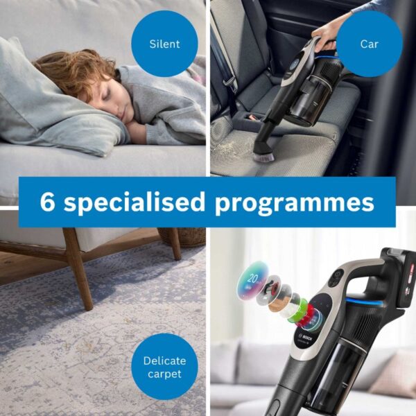Bosch Unlimited 10 BBS1041GGB Cordless Vacuum Cleaner - Graphite - Image 9