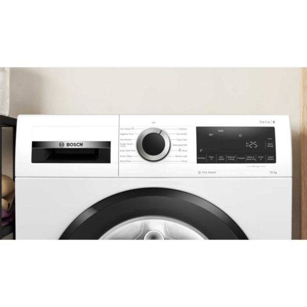 Bosch WGG254Z0GB Series 6 Washing Machine 10kg Load A Energy - White - Image 2
