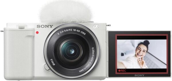 SONY ZV-E10L Mirrorless Vlogging Camera, E PZ 16-50 mm f/3.5-5.6 Lens