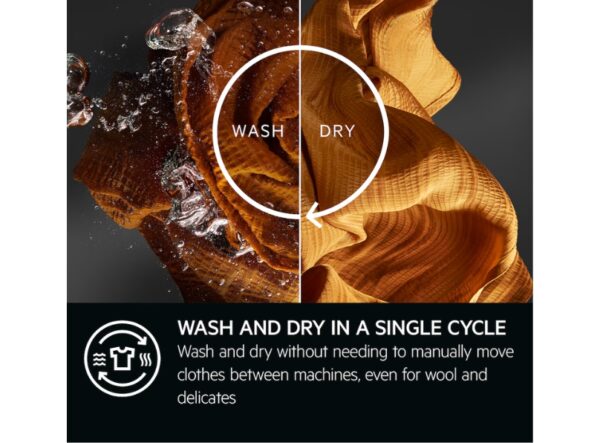 AEG LWR7195M4B 7000 Series 9kg/5kg Washer Dryer - Image 3