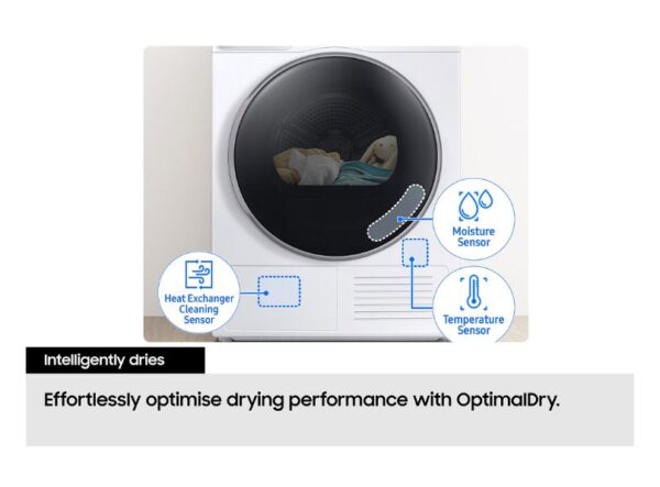 Samsung DV90T5240AW 9kg Heat Pump Tumble Dryer - Image 5
